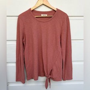Madewell Side Knot Top